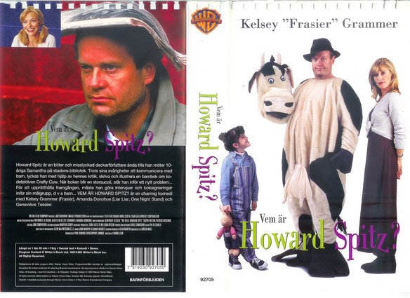 VEM ÄR HOWARD SPLITZ? (vhs-omslag)