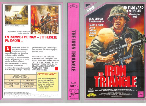 IRON TRIANGLE (Vhs-Omslag)