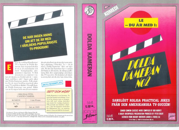 01469 DOLDA KAMERAN NO 2 (VHS)