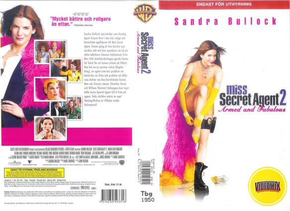 MISS SECRET AGENT 2 (VHS)