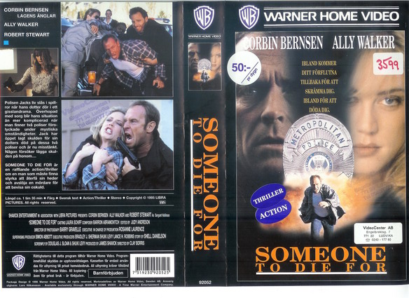 SOMEONE TO DIE FOR (VHS)