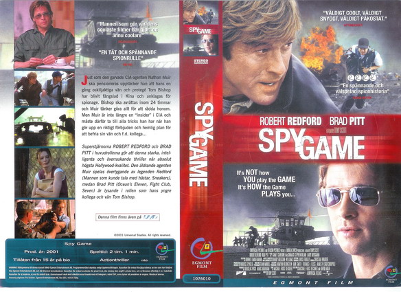 SPY GAME (Vhs-Omslag)