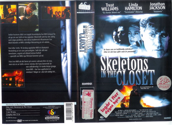 SKUGGOR FRÅN DET FÖRFLUTNA (Vhs-Omslag)