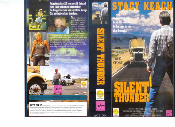 SILENT THUNDER (Vhs-Omslag)