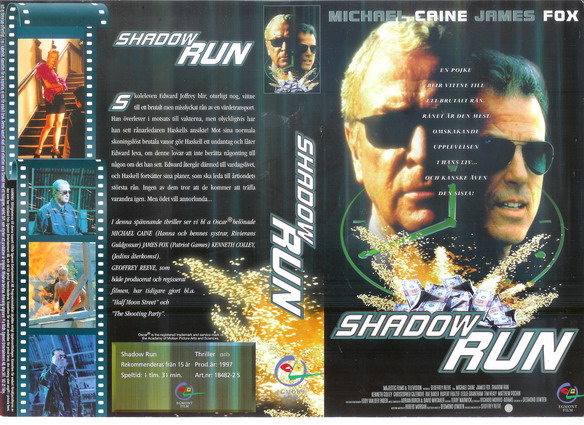 SHADOW RUN (Vhs-Omslag)