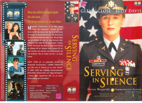SERVING IN SILENCE (Vhs-Omslag)