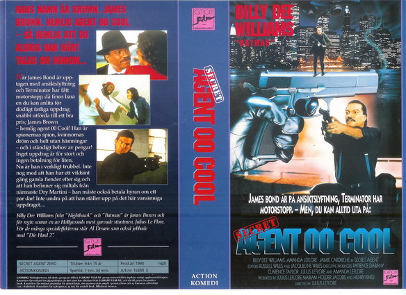 SECRET AGENT 00 COOL (Vhs-Omslag)