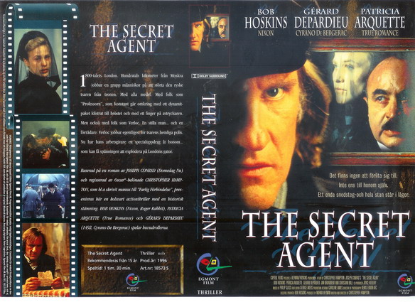 SECRET AGENT (Vhs-Omslag)