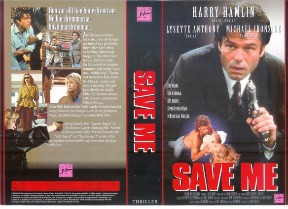 SAVE ME (Vhs-Omslag)