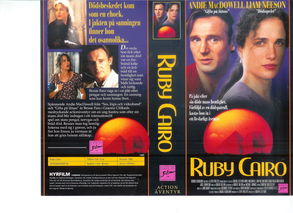 RUBY CAIRO (Vhs-Omslag)
