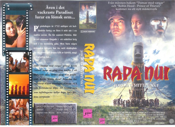 RAPA NUI JORDENS MITTPUNKT (Vhs-Omslag)