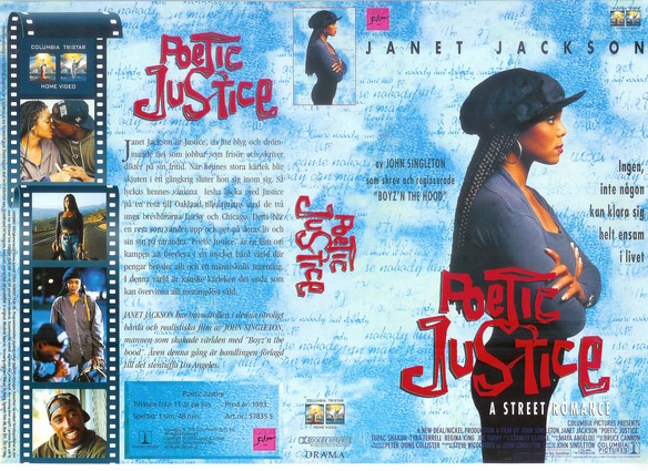 POETIC JUSTECIE (Vhs-Omslag)