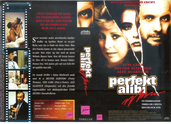 PERFEKT ALIBI (Vhs-Omslag)