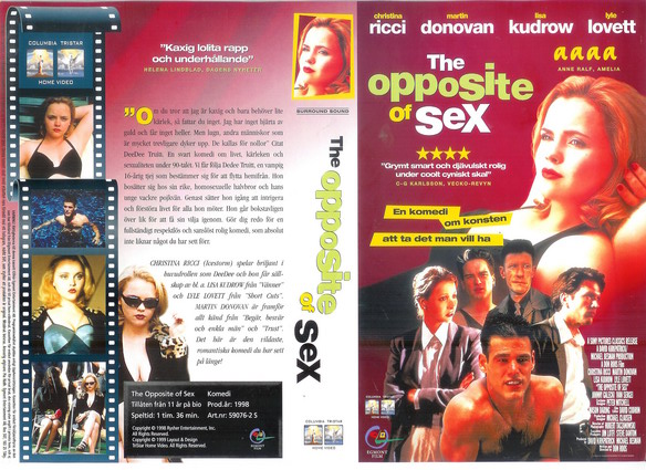 OPPOSITE OF SEX (Vhs-Omslag)