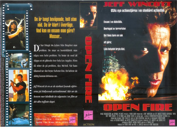 OPEN FIRE (Vhs-Omslag)