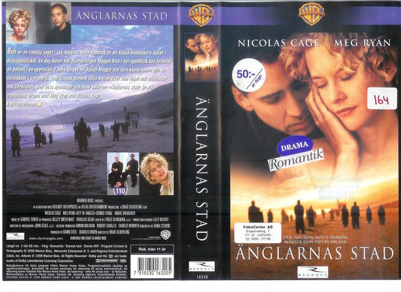 16320 ÄNGLARNAS STAD (VHS)