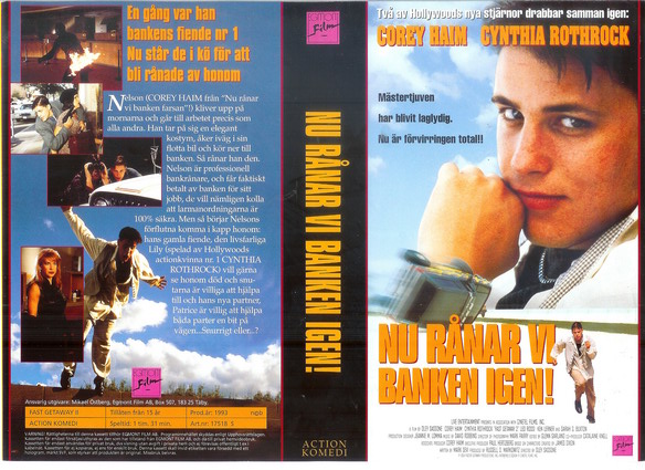 NU RÅNAR VI BANKEN IGEN! (Vhs-Omslag)