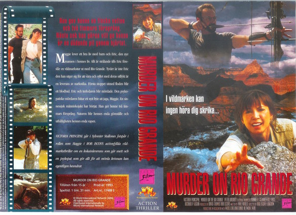 MURDER ON RIO GRANDE (Vhs-Omslag)