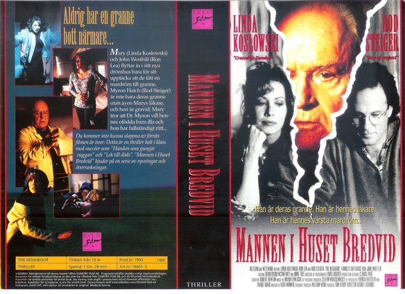 MANNEN I HUSET BREDVID - TITTKOPIA (VHS)