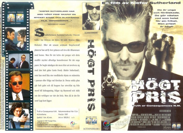 HÖGT PRIS (Vhs-Omslag)