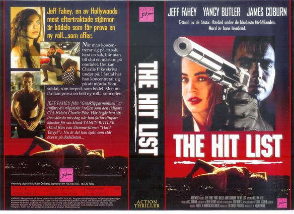 HIT LIST (Vhs-Omslag)