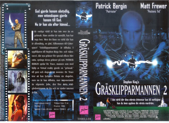 GRÄSKLIPPARMANNEN 2 (Vhs-Omslag)