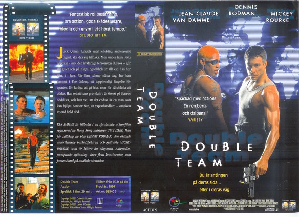 DOUBLE TEAM (Vhs-Omslag)