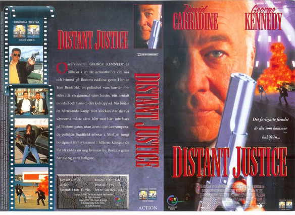 DISTANT JUSTICE (Vhs-Omslag)