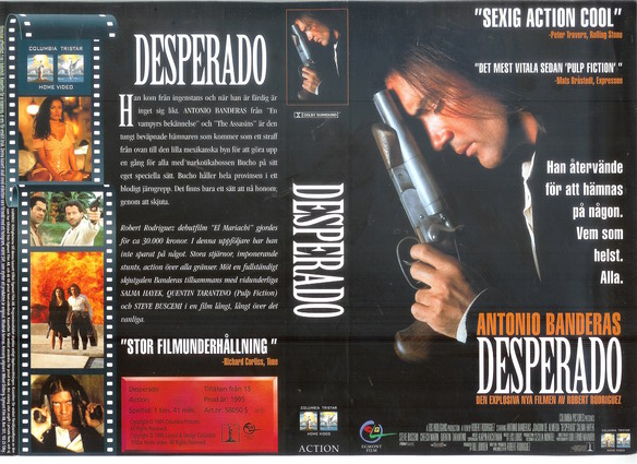DESPERADO (Vhs-Omslag)