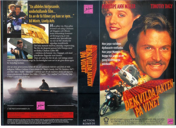 DEN VILDA JAKTEN PÅ VINET (Vhs-Omslag)