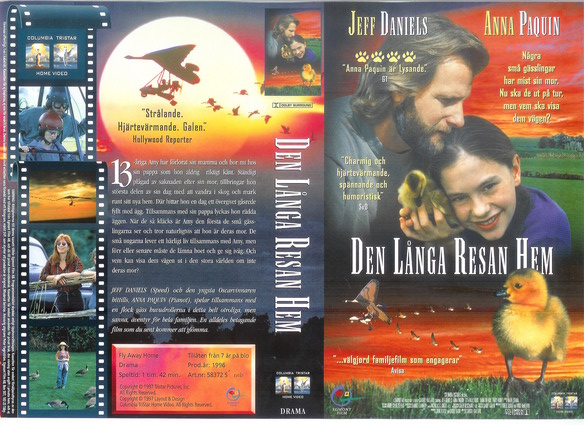 DEN LÅNGA RESAN HEM (Vhs-Omslag)