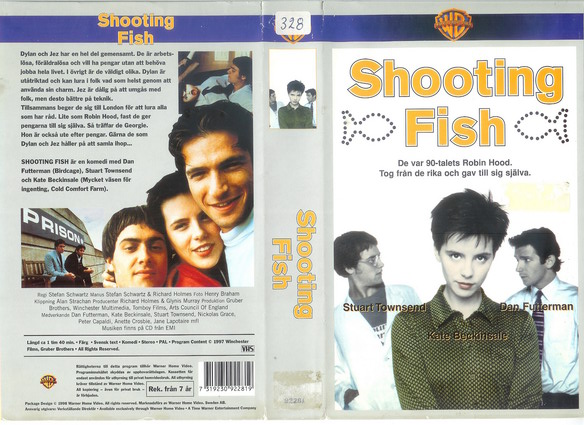 SHOOTING FISH (vhs-omslag)