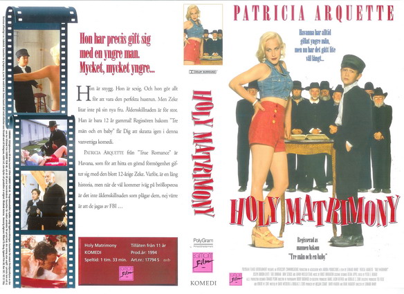 HOLY MATRIMONY (Vhs-Omslag)