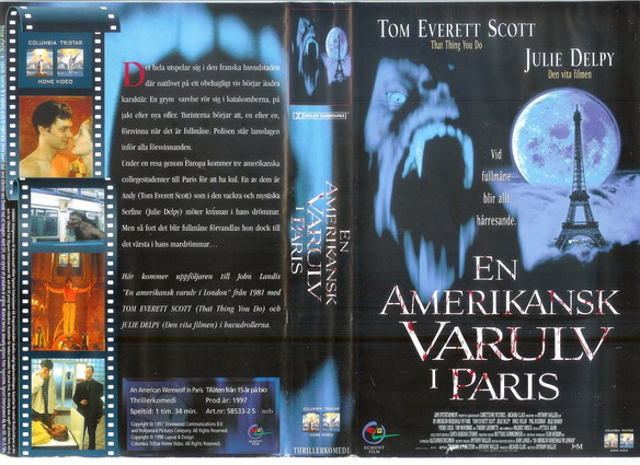 58533 EN AMERIKANSK VARULV I PARIS (VHS)