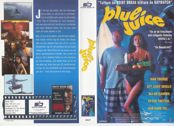 3647 BLUE JUICE (VHS)