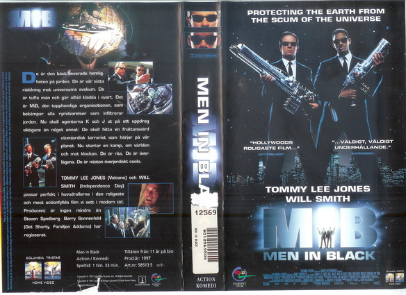 58513 MEN IN BLACK (VHS)