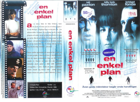 19010 EN ENKEL PLAN (VHS)