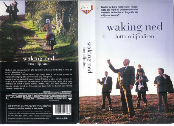 WAKING NED (vhs-omslag)