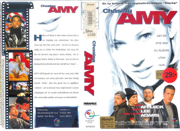 CHASING AMY (Vhs-Omslag)