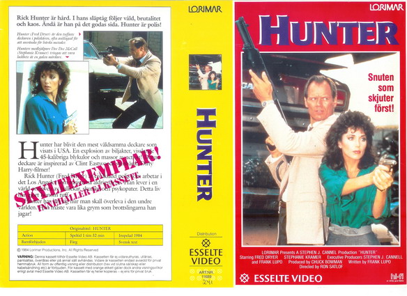 11689 HUNTER (VHS)