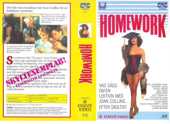 HOMEWORK (Vhs-Omslag)