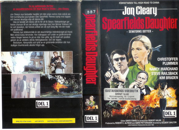 SPEARFIELDS DAUGTER DEL 1 (vhs-omslag)