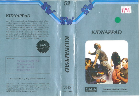 52 KIDNAPPAD (VHS) SILVER