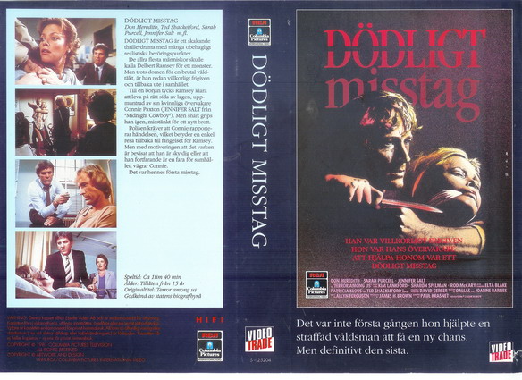 25204 DÖDLIGT MISSTAG (VHS)