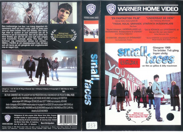 SMALL FACES (vhs-omslag)