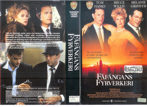 FÅFÄNGANS FYRVERERI (VHS)