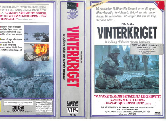 70152 vinterkriget (VHS)