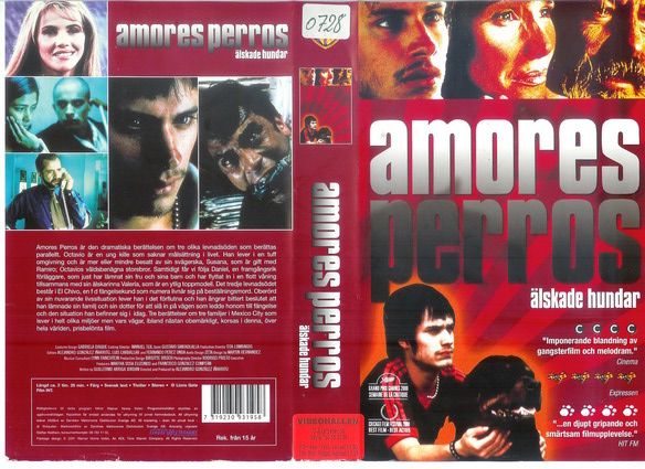93195 AMORES PERROS (VHS)