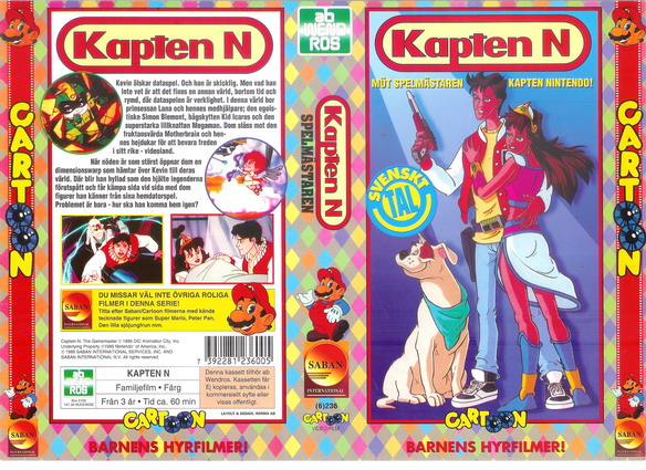 236 KAPTEN N - SPELMÄSTAREN (VHS)