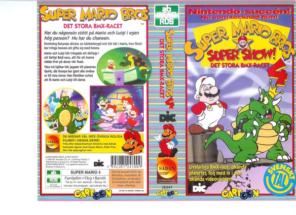 SUPER MARIO BROS SUPER SHOW 4 (VHS)